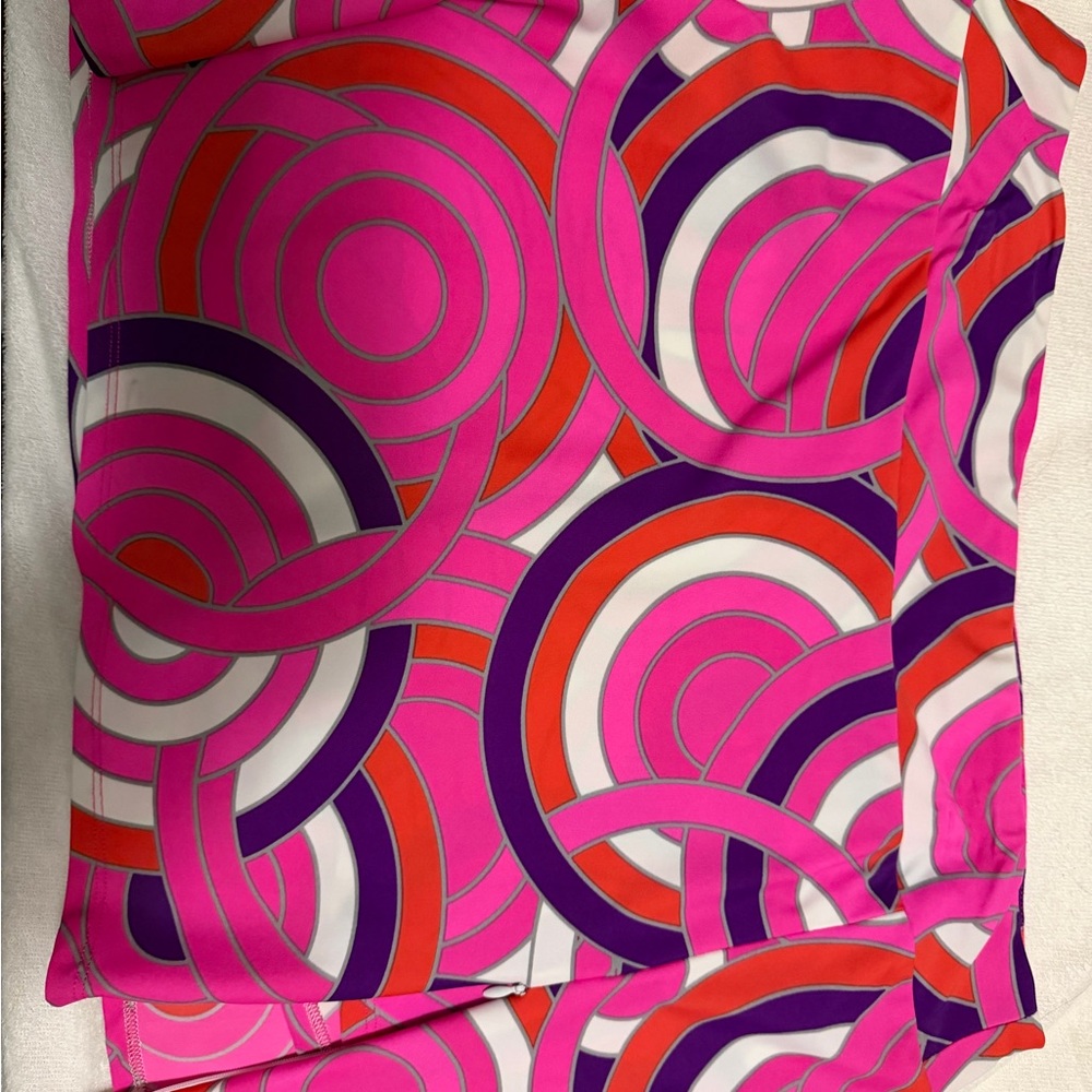 Jude Connally Pink and Purple Swirl Athletic Skirt
